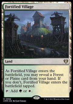 Fortified Village⁣ - Commander Masters: Extras⁣ (Rare)⁣ [996]