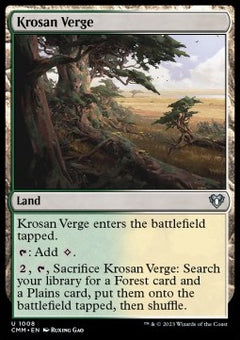 Krosan Verge⁣ - Commander Masters: Extras⁣ (Uncommon)⁣ [1008]