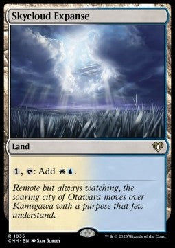 Skycloud Expanse⁣ - Commander Masters: Extras⁣ (Rare)⁣ [1035]