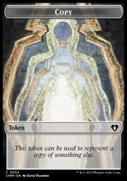 Copy Token // Soldier Token (W 1/1)⁣ - Commander Masters: Extras⁣ (Token)⁣ [T 54/9]