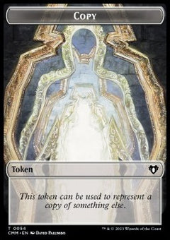 Copy Token // Bird Token (W 1/1)⁣ - Commander Masters: Extras⁣ (Token)⁣ [T 54/4]