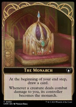 The Monarch // Copy Token⁣ - Commander Masters: Extras⁣ (Token)⁣ [T 50/54]