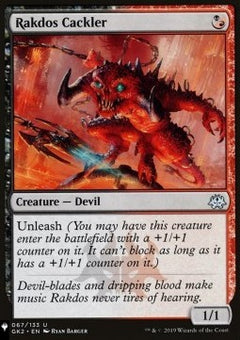 Rakdos Cackler⁣ - The List⁣ (Uncommon)⁣ [67]