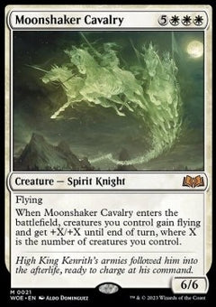 Moonshaker Cavalry⁣ - Wilds of Eldraine⁣ (Mythic)⁣ [21]