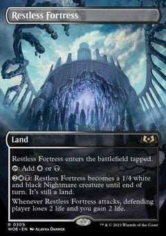 Restless Fortress⁣ - Wilds of Eldraine: Extras⁣ (Rare)⁣ [305]