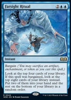 Farsight Ritual⁣ - Wilds of Eldraine⁣ (Rare)⁣ [49]