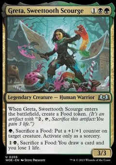 Greta, Sweettooth Scourge⁣ - Wilds of Eldraine⁣ (Uncommon)⁣ [205]