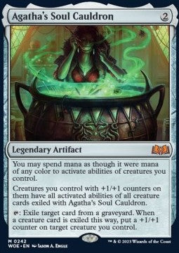 Agatha's Soul Cauldron⁣ - Wilds of Eldraine⁣ (Mythic)⁣ [242]