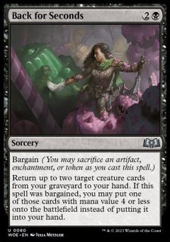 Back for Seconds⁣ - Wilds of Eldraine⁣ (Uncommon)⁣ [80]