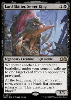 Lord Skitter, Sewer King - Wilds of Eldraine (Rare) [WOE-97]