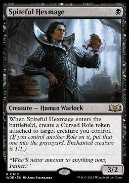 Spiteful Hexmage - Wilds of Eldraine (Rare) [WOE-108]