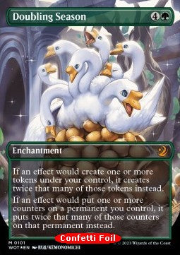 Doubling Season (V.3)⁣ - Enchanting Tales⁣ (Mythic)⁣ [101]