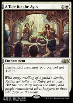 A Tale for the Ages⁣ - Wilds of Eldraine⁣ (Rare)⁣ [34]