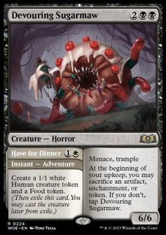 Devouring Sugarmaw // Have for Dinner⁣ - Wilds of Eldraine⁣ (Rare)⁣ [224]