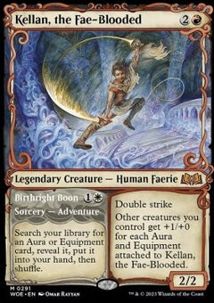 Kellan, the Fae-Blooded // Birthright Boon (V.1)⁣ - Wilds of Eldraine: Extras⁣ (Mythic)⁣ [291]