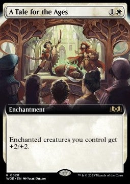 A Tale for the Ages⁣ - Wilds of Eldraine: Extras⁣ (Rare)⁣ [328]