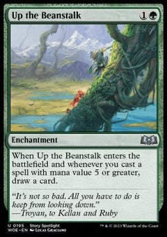 Up the Beanstalk - Wilds of Eldraine (Uncommon) [WOE-195]