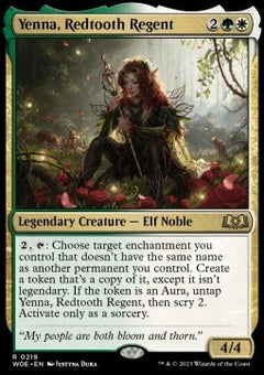Yenna, Redtooth Regent⁣ - Wilds of Eldraine⁣ (Rare)⁣ [219]