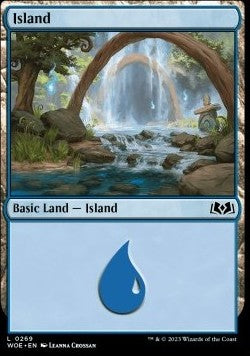 Island (V.2)⁣ - Wilds of Eldraine⁣ (Common)⁣ [269]