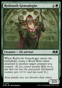 Redtooth Genealogist⁣ - Wilds of Eldraine⁣ (Common)⁣ [179]