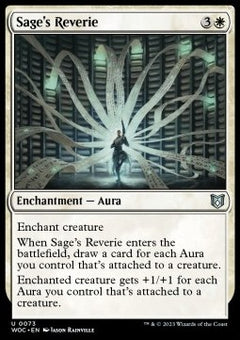 Sage's Reverie - Commander: Wilds of Eldraine (Uncommon) [WOC-73]
