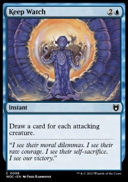 Keep Watch - Commander: Wilds of Eldraine (Common) [WOC-98]
