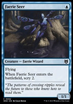 Faerie Seer - Commander: Wilds of Eldraine (Common) [WOC-92]