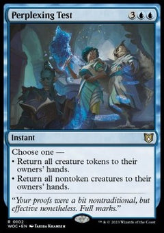 Perplexing Test⁣ - Commander: Wilds of Eldraine⁣ (Rare)⁣ [102]