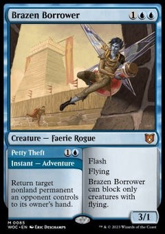 Brazen Borrower // Petty Theft - Commander: Wilds of Eldraine (Mythic) [WOC-85]