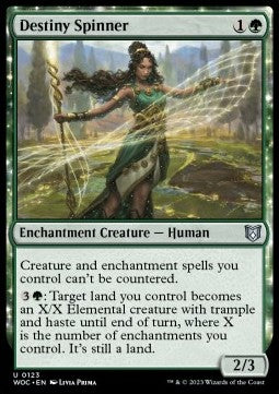 Destiny Spinner - Commander: Wilds of Eldraine (Uncommon) [WOC-123]