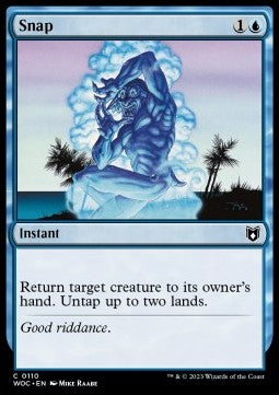 Snap - Commander: Wilds of Eldraine (Common) [WOC-110]