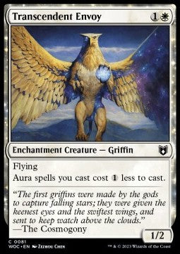 Transcendent Envoy⁣ - Commander: Wilds of Eldraine⁣ (Common)⁣ [81]