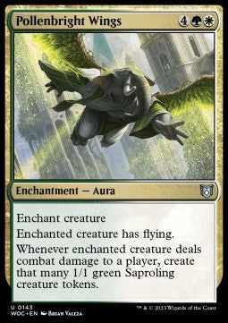 Pollenbright Druid⁣ - Commander: Wilds of Eldraine⁣ (Uncommon)⁣ [143]