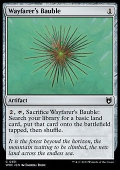 Wayfarer's Bauble⁣ - Commander: Wilds of Eldraine⁣ (Common)⁣ [151]