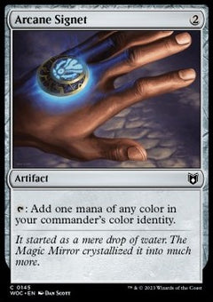 Arcane Signet⁣ - Commander: Wilds of Eldraine⁣ (Common)⁣ [145]