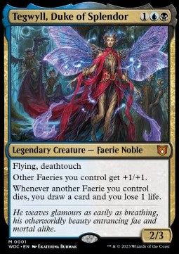 Tegwyll, Duke of Splendor⁣ - Commander: Wilds of Eldraine⁣ (Mythic)⁣ [1]