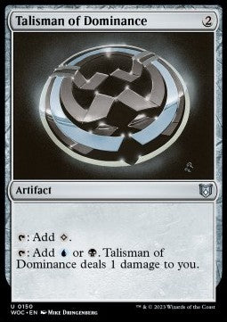 Talisman of Dominance - Commander: Wilds of Eldraine (Uncommon) [WOC-150]