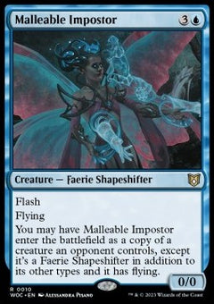 Malleable Impostor - Commander: Wilds of Eldraine (Rare) [WOC-10]
