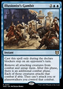 Illusionist's Gambit⁣ - Commander: Wilds of Eldraine⁣ (Rare)⁣ [97]