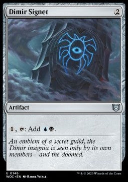 Dimir Signet⁣ - Commander: Wilds of Eldraine⁣ (Uncommon)⁣ [146]