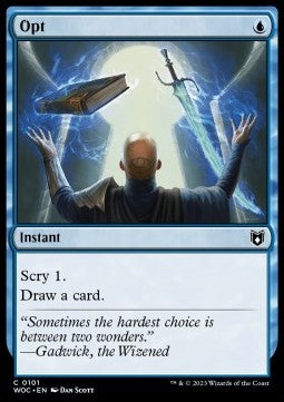 Opt⁣ - Commander: Wilds of Eldraine⁣ (Common)⁣ [101]