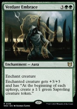 Verdant Embrace⁣ - Commander: Wilds of Eldraine⁣ (Rare)⁣ [136]