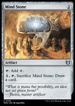 Mind Stone⁣ - Commander: Wilds of Eldraine⁣ (Uncommon)⁣ [148]