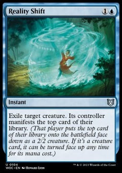 Reality Shift⁣ - Commander: Wilds of Eldraine⁣ (Uncommon)⁣ [104]