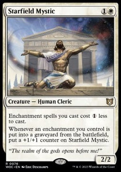 Starfield Mystic⁣ - Commander: Wilds of Eldraine⁣ (Rare)⁣ [76]