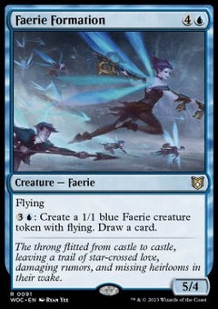 Faerie Formation⁣ - Commander: Wilds of Eldraine⁣ (Rare)⁣ [91]