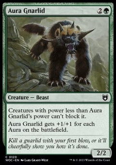 Aura Gnarlid⁣ - Commander: Wilds of Eldraine⁣ (Common)⁣ [120]