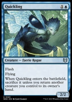 Quickling⁣ - Commander: Wilds of Eldraine⁣ (Uncommon)⁣ [103]