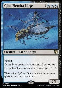 Glen Elendra Liege⁣ - Commander: Wilds of Eldraine⁣ (Rare)⁣ [138]