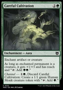 Careful Cultivation⁣ - Commander: Wilds of Eldraine⁣ (Common)⁣ [122]